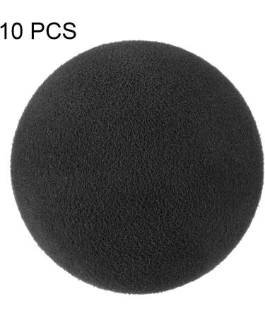 Indoor Golf Foam Balls Pack - Sponge Practice Balls for Swing Training - Black - Buy Online on GoSupps.com