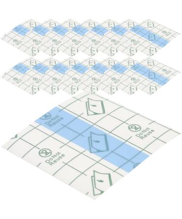 Zerodeko Palettes de Maquillage Jetables Auto-Adh sives 6 CM Film PU Transparent tanche 100 Pi ces pour M lange de Couleurs Fond de Teint Liquide et Vernis Ongles Accessoires - Buy Online on GoSupps.com