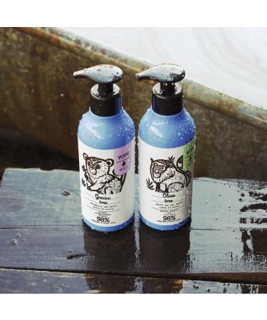 YOPE Champ | Para Cabello Graso | Olive | Para Uso Diario | Regula Gl ndulas Seb ceas | 98% Natural Ingredients | Formula Vegana | Olivo T Blanco y Albahaca | 400ml - Buy Online on GoSupps.com