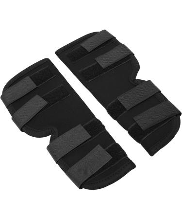 2 Pcs Black Adjustable Elastic Mesh Fabric Dog Leg Splint Brace Knee Brace for Dogs Reducing Posterative Pain (MB Cup) Coupe MB - Buy Online on GoSupps.com