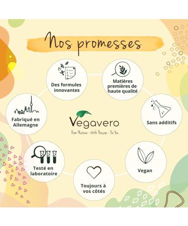 Levure de Bi re Active | Dosage lev : 2500 mg | Cure Cheveux + Ongles + Peau | 120 G lules | 100% Pure & Sans Additifs | Vegan | Vegavero  - Buy Online on GoSupps.com