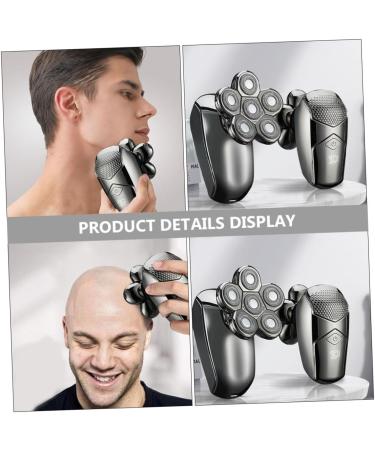 Buy 2 Sets Electric Shaver for Men - Rechargeable Beard Razor with 6 Heads | International Shipping Available - Buy Online on GoSupps.com