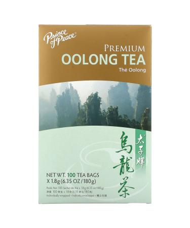 Prince of Peace Organic Oolong Tea, 100 Tea Bags – 100% Organic Black Tea – Unsweetened Black Tea – Lower Caffeine Alternative to Coffee – Herbal Health Benefits 100 Count (Pack of 1)