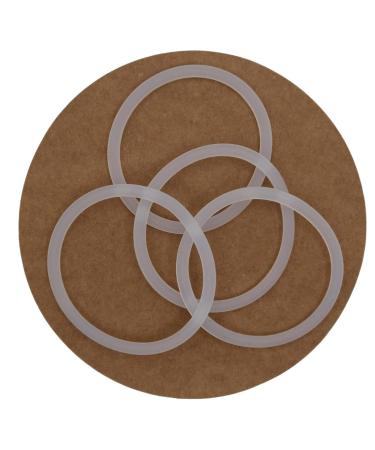 Non-Slip Transparent Silicone Hair Ties - Hook-Free Durable & Comfortable | International Shipping - Buy Online on GoSupps.com