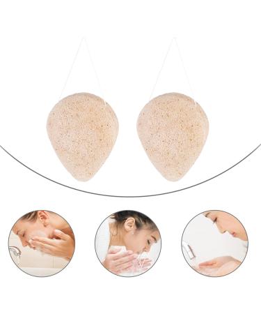 Lurrose Compressed Sponges Natural Facial Cleansing Sponges Facial Exfoliator Wash Scrub Skin Cleanser Exfoliating Bath Sponge Body Puff - Buy Online on GoSupps.com