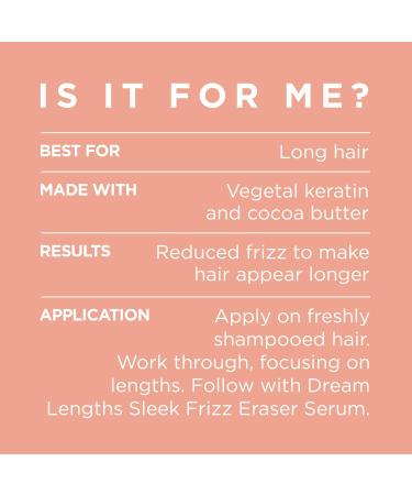 L Or al Paris Dream Lengths Sleek Conditioner with Keratin Cocoa Butter 385 Milliliters - Buy Online on GoSupps.com