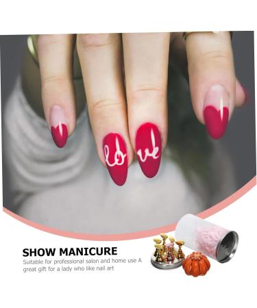 Beavorty 1 Set nail holder nail base stand nail practice base manicure practice bracket nail art nail tip practice holder pedicure stand nail tip stand pumpkin magnet Metal Japanese - Buy Online on GoSupps.com