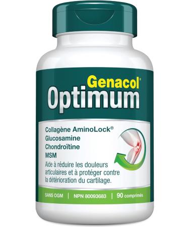 Genacol Glucosamine Chondroitin MSM & Collagen Supplement | for Joint Relief Joint Health & Joint Mobility | Helps Relieve Joint Pain in Hips Shoulders Ankles and Knees | GENACOL OPTIMUM 90 Tablets - Buy Online on GoSupps.com