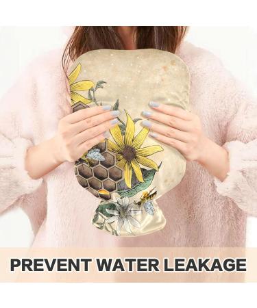Buy Retro Honey Bee Apiary Hot Water Bottle 2L | BAP Free Pain Relief & Cramps - International Shipping Available - Buy Online on GoSupps.com