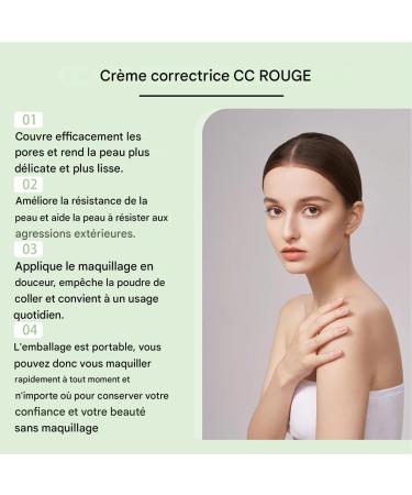 Foundation for Mature Skin | Moisturizing CC Cream - Concealer 15ml High Coverage Moisturizing For Skin Types Men And Women - Buy Online on GoSupps.com