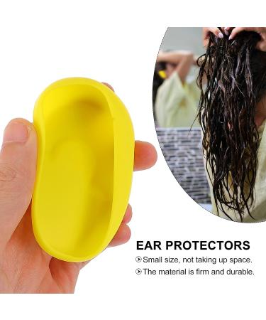 SOLUSTRE 6Pcs Professional Ear Protectors for Hair Dyeing - Waterproof Plastic Earmuffs in Black, Pink, Yellow - Buy Online on GoSupps.com