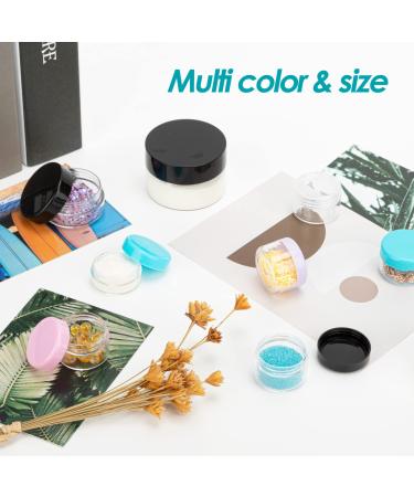5g Cosmetic Containers 50pcs Sample Jars with Lids (Black) - 50 Count Makeup Sample Containers - Buy Online on GoSupps.com
