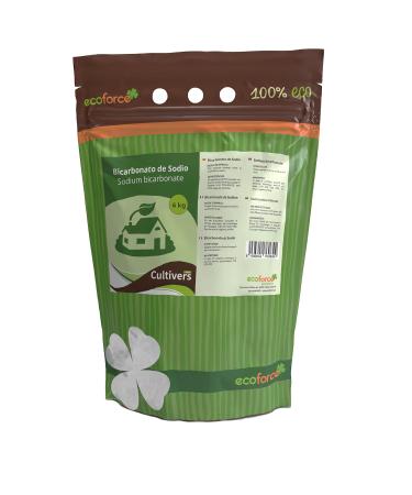 CULTIVERS Baking Soda 6 kg 100% Natural Multiple Purposes Home Supplies & Cleaning Bag