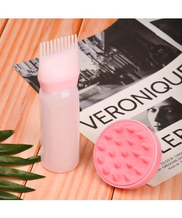 Root Ridge Applicator Bottle Set - 2 Pieces with Scalp Massager Shampoo Brush & Treatment Tools for Home Salon - Buy Online on GoSupps.com