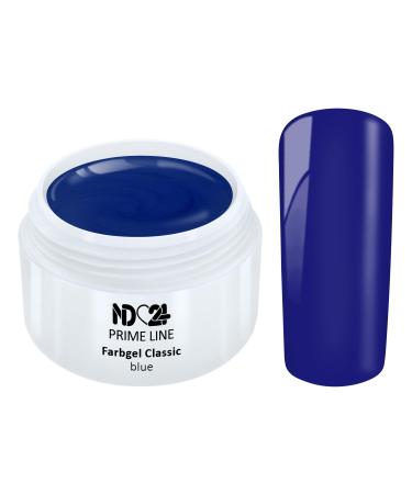 Prime Line - Color Uv Gel Led Color Gel Blue Studio Quality - Made in Germany - 5ml