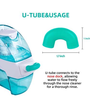 Nasal Irrigation System Custom Cleaning Kit - Silicone Salt Water Pods Refills (10Pcs) in Black - Buy Online on GoSupps.com