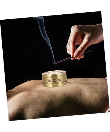 Buy Box Moxibustion Fragrance Warmer - Chinese Moxa Box & Copper Moxa Holder for Body Care | Incense & Moxa Bags Tool - Buy Online on GoSupps.com