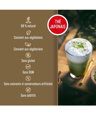 Th matcha la vanille qualit premium en poudre. 100% naturel. 100 g de th vert matcha puissant d toxifiant et antioxydant. Matcha pur de culture. 100 doses. (100g Vanille) Vanille 100g - Buy Online on GoSupps.com