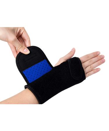 RiptGear Carpal Tunnel Wrist Brace - Adjustable Compression Support for Men & Women Right Hand Splint for Tendonitis & Carpal Tunnel Relief - Buy Online on GoSupps.com