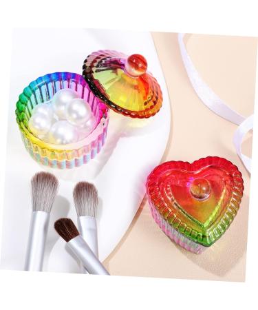 minkissy 10 Pcs Colorful Crystal Cup Nail Tips for Acrylic Nails Professional Monomer Dappen Dishes Nail Art Cup Nail Art Dappen Dish Acrylic Nail Brush Glass Storage Box Liquid - Buy Online on GoSupps.com