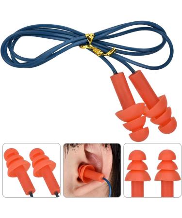 Milltrip Soft Foam Earplugs - Corded Silicone Noise Reduction & Metal Detectable Hearing Ear Plugs for Ultimate Comfort & Protection - Buy Online on GoSupps.com