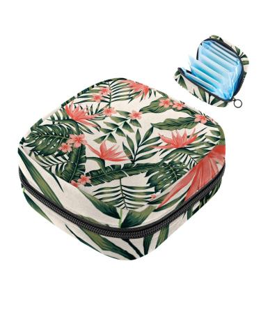 Storage bags for women's tapes with a sunset pattern large menstrual cup cylinder pocket with zipper periodic inserts bags panty lores tampons for girls and women multi -color multicolored 10