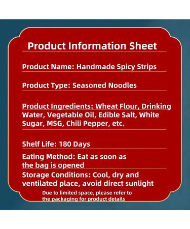 MKSDDF - Handmade Spicy Strips Chinese Snacks Spicy Sticks Spicy Snacks Handmade Chinese Spicy Strips Asian Snacks 10 Packs of 330g - Buy Online on GoSupps.com