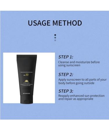 Sunscreen Spf 30+ PA+++ Sunscreen for Face&body Travel Size Sunscreen Sunscreen Moisturizer Boosting Skin Moisture and UV Protection Travel size Sunscreen Oil-free Light and Non-Sticky (1pc) - Buy Online on GoSupps.com
