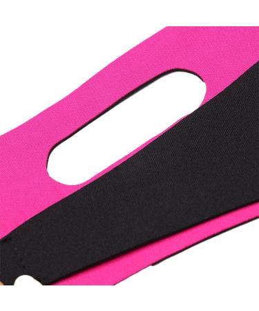 Vctitil Women Pink Slimming Face Bandage - V-Shaped Lifting Wrinkle Removal & Double Chin Reduction Beauty Tool - Buy Online on GoSupps.com