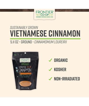 Buy Frontier Co-op Organic Vietnamese Cinnamon Oil (5%, 5.11 oz) - Natural Flavor Enhancer - Buy Online on GoSupps.com
