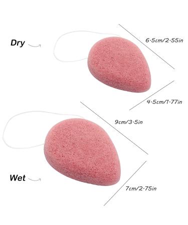 SourceTon Konjac Facial Sponges - 6 Color Pack for Gentle Cleansing & Exfoliation | International Shipping Available - Buy Online on GoSupps.com