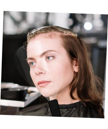 DRESSOOS 1pc Salon Baffle Anti Spitting Protection Hairdressing Eyes Protector Hairdresser Hair Spray Shield Barber Hairspray Shield Bangs Decorate - Buy Online on GoSupps.com