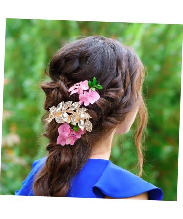 SOESFOUFU Bride Rhinestone Hair Comb gold headpiece hair accessories hair jewels for women hair comb for bridal Japanese and Korean Metal wedding bride Clip hair hair comb Small and fresh - Buy Online on GoSupps.com