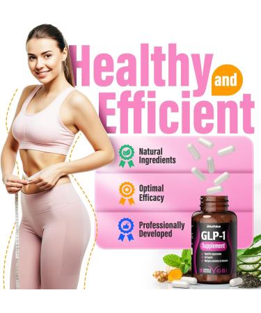 GLP-1 Supplement GLP-1 Support with Hops Green Tea Extract Garcinia Cambogia and Probiotics Natural GLP-1 for Gut GLP-1 Levels & Overall Health - 120 Capsules (40 Servings) 90 Count (Pack of 2) - Buy Online on GoSupps.com