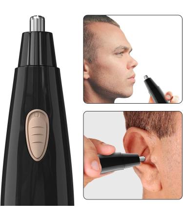 Professional Nostril Nasal Hair Clippers - Painless Eyebrow & Facial Hair Trimmer for Men & Women | International Shipping Available - Buy Online on GoSupps.com