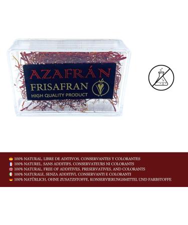 FRISAFRAN | Saffron Filaments 2g | Saffron in pistils | Saffron Yarn | Saffron | Organic Saffron | Organic Saffron | Saffron - Buy Online on GoSupps.com