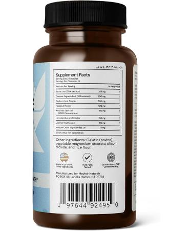 15 Day Cleanse Colon Detox | 2 Pack Dietary Supplement | Natural Laxative for Constipation & Digestive Health | 60 Capsules Total - Buy Online on GoSupps.com