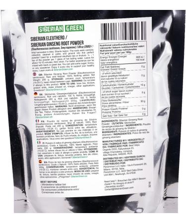 Siberian Green Ginseng Tea 200g - Buy Online on GoSupps.com