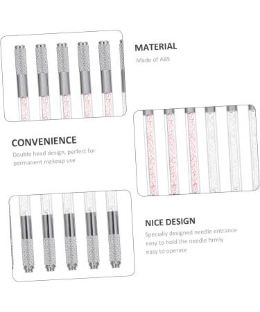 Didiseaon Microblading Pen 10pcs Crystal Eyebrow Pencil Brow Embroidery Pens Dual End Abs Multifunction Holder - Buy Online on GoSupps.com