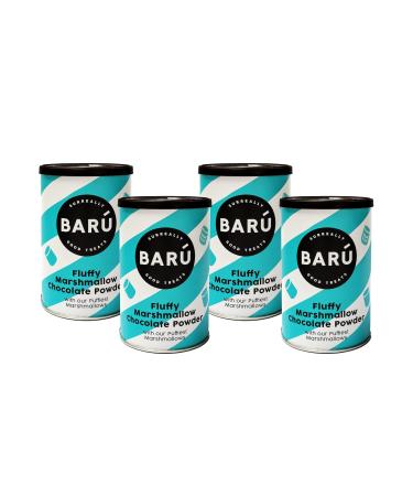 Bar Bar Fluffy Marshmallow Hot Chocolate Powder Instant Chocolate - 4 x 250g - 48 cups