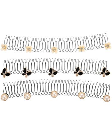 Beaupretty 3pcs Hair Finishing Fixer Comb Invisible Bangs Holder Hair Updo Styling Tool U Shape Hair Accessories - Buy Online on GoSupps.com