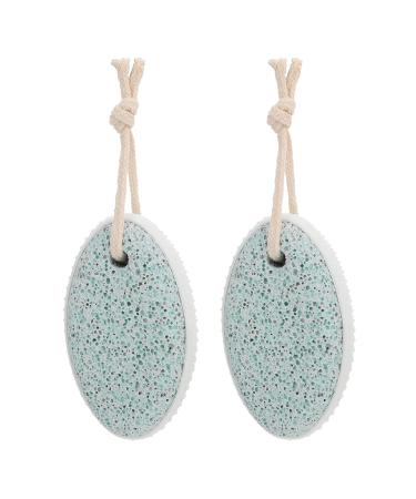Natural Pumice Stone Set - 2 Pieces for Effective Pedicure & Dead Skin Removal | STON - Buy Online on GoSupps.com
