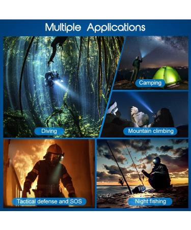 APLOS AP30 3000lm Diving Flashlight | IPX8 Waterproof & Rechargeable Dive Light - Buy Online on GoSupps.com