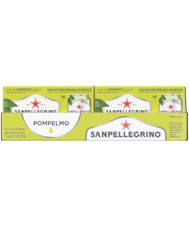 Sanpellegrino Pompelmo Italian Sparkling Grapefruit Drink 11.15 Fl Oz Cans - 24 Pack - Buy Online on GoSupps.com