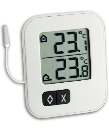 TFA Dostmann Digital Max-Min Thermometer - Accurate Temperature Measurement Compact Design | International Shipping Available - Buy Online on GoSupps.com