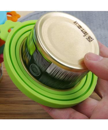 SLSON 3 Pack Pet Food Can Covers - Universal Silicone Lids for Cat and Dog Cans - Blue, Green, Pink - Fits 3 Standard Sizes - Buy Online on GoSupps.com