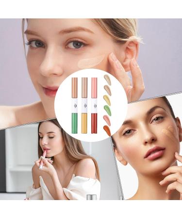 Camouflage For Women 3X Full Coverage Liquid Concealer For Women Waterproof & Sweatproof Cosmetics Everyday Portable Solution for Travel Gatherings Photography and B - Buy Online on GoSupps.com