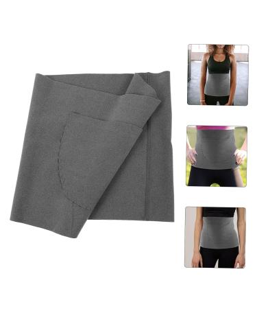 MAGICLULU Knitted Waist Belt - Unisex Lumbar Support Brace for Warmth & Comfort | Protective Wool Knit Waist Brace for Pain Relief - Buy Online on GoSupps.com