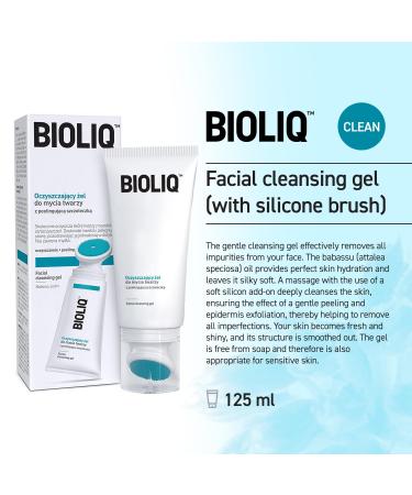Buy Clean Facial Cleansing Gel with Babassu Oil - Gentle Exfoliating Soap-Free & Hydrating for Sensitive Skin - 125ml - Buy Online on GoSupps.com