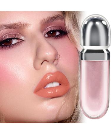 Glossy Lip Gloss - Lip Gloss for Girls Long-Lasting Moisturizing Lip Balm with Plumping Effect Makeup for Women and Teenagers Travel-Friendly - Buy Online on GoSupps.com